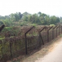 de grens met Bangladesh