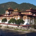 De dzong van Punakha
