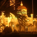 De grote moskee van Bandar Seri Begawan