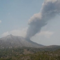 Vulkaan op Sakurajima rommelt